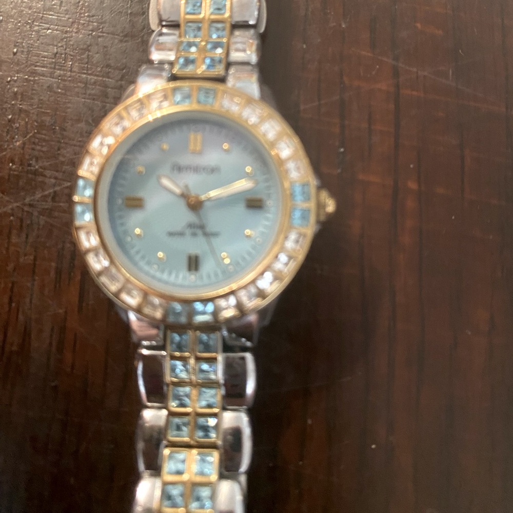 Armitron woman’s quarts watch waterproof